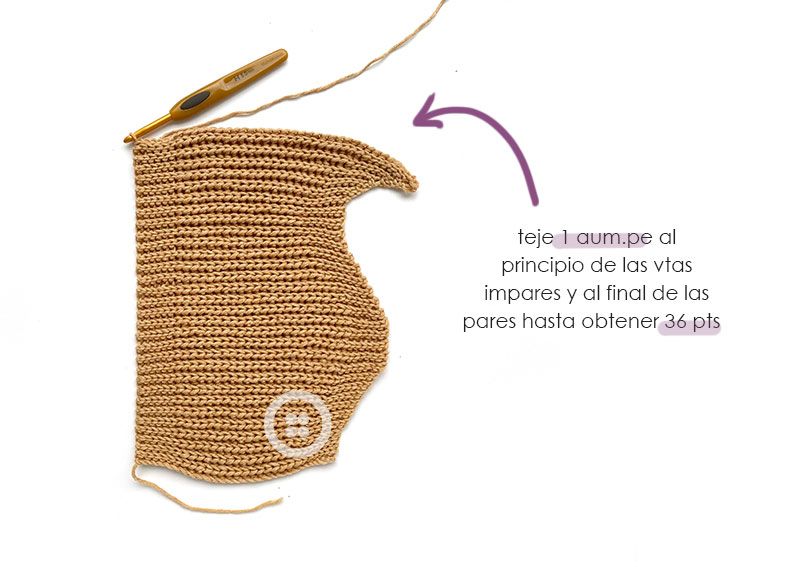 Cómo tejer el Peto de Crochet PEEKABOO -Patrón y Tutorial