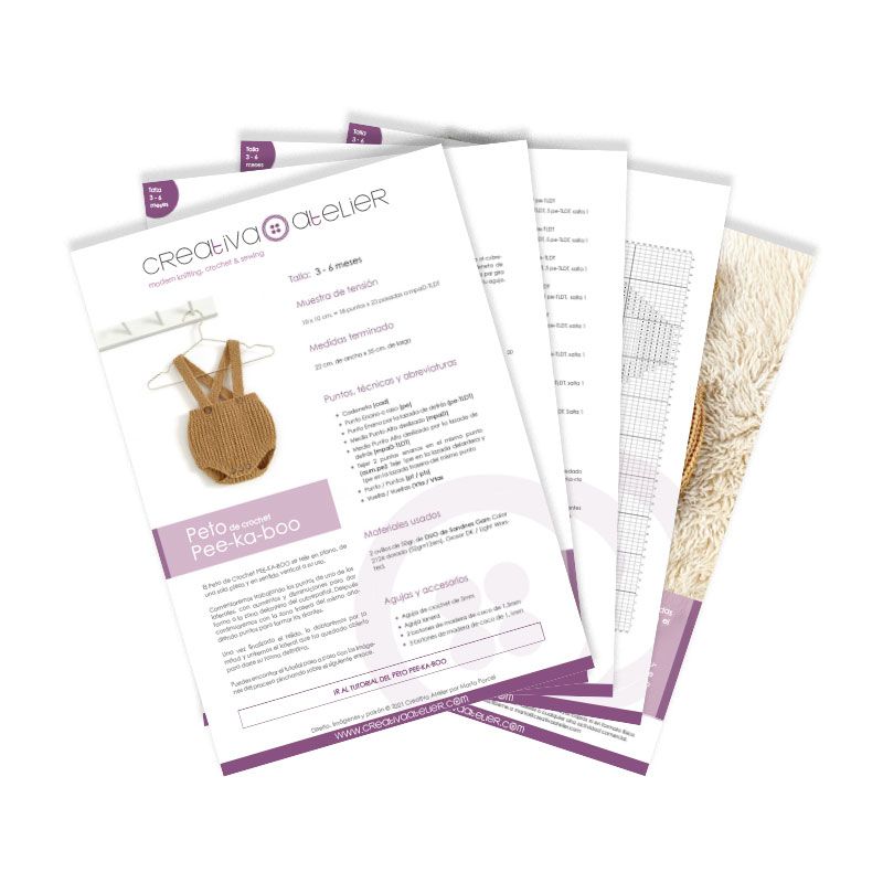 Cómo tejer el Peto de Crochet PEEKABOO -Patrón